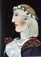 Picasso, Pablo - marie-therese with a garland